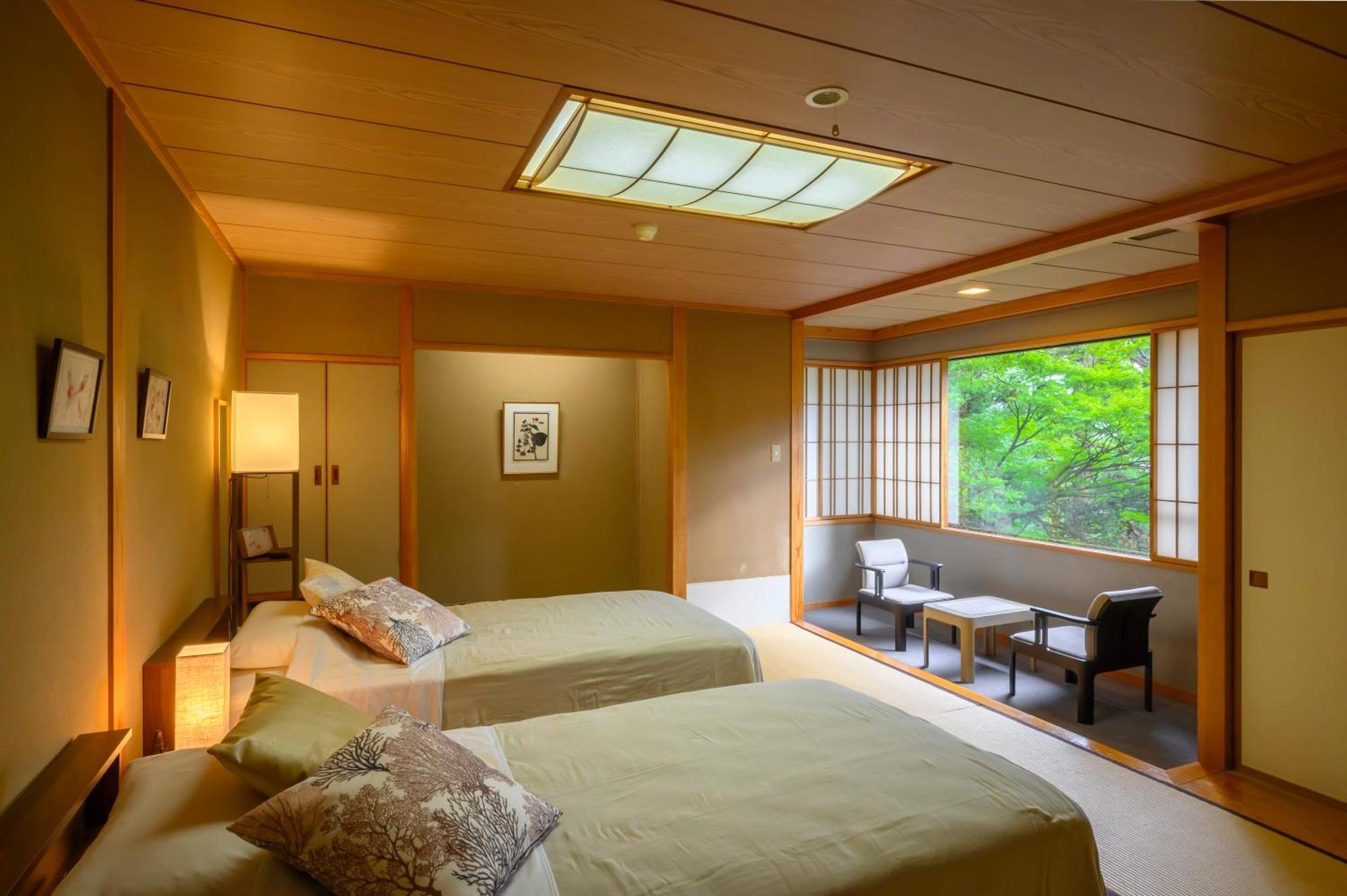 Senkeien Tsukioka Hotel Kaminoyama Luaran gambar