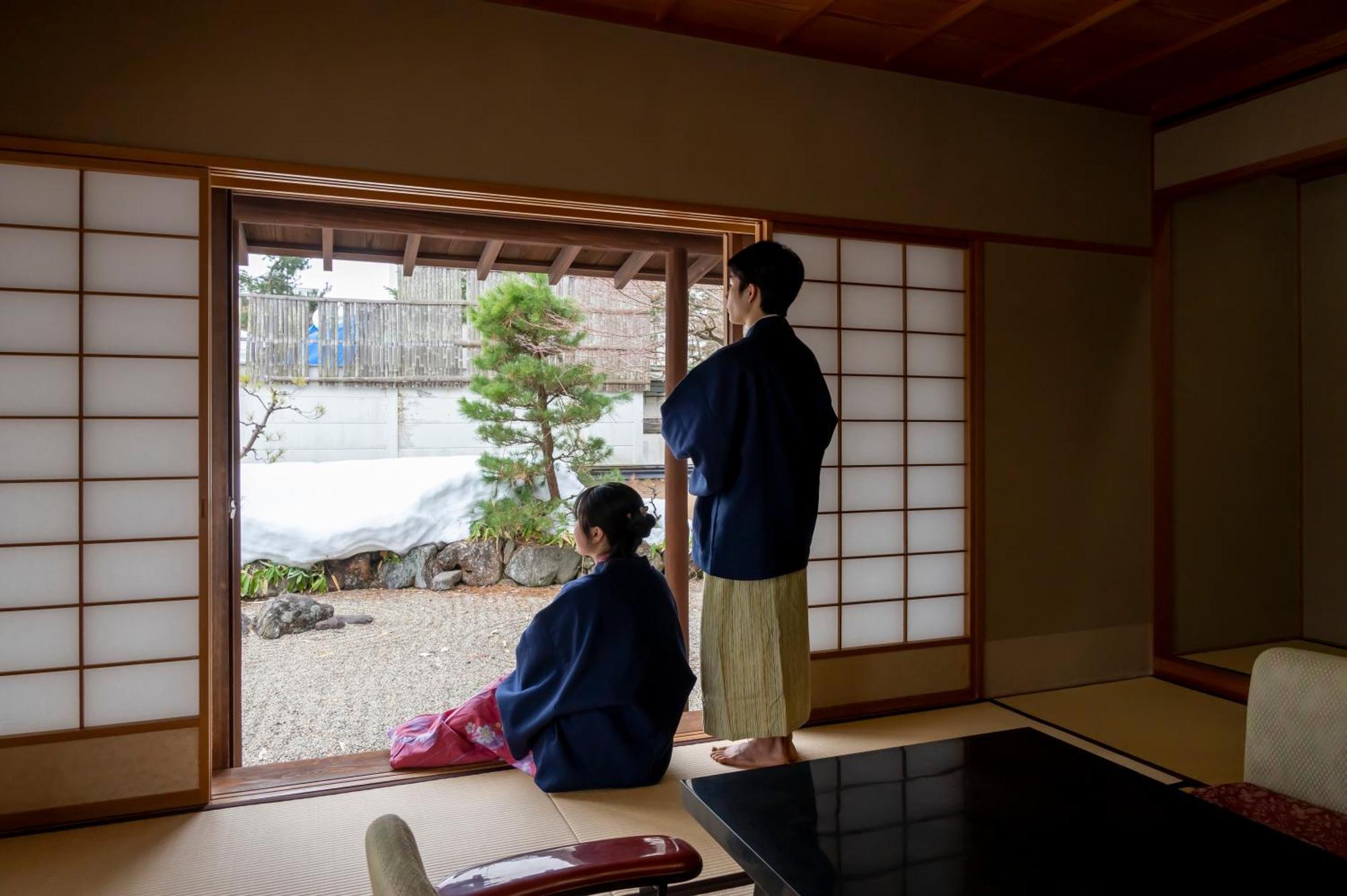 Senkeien Tsukioka Hotel Kaminoyama Luaran gambar